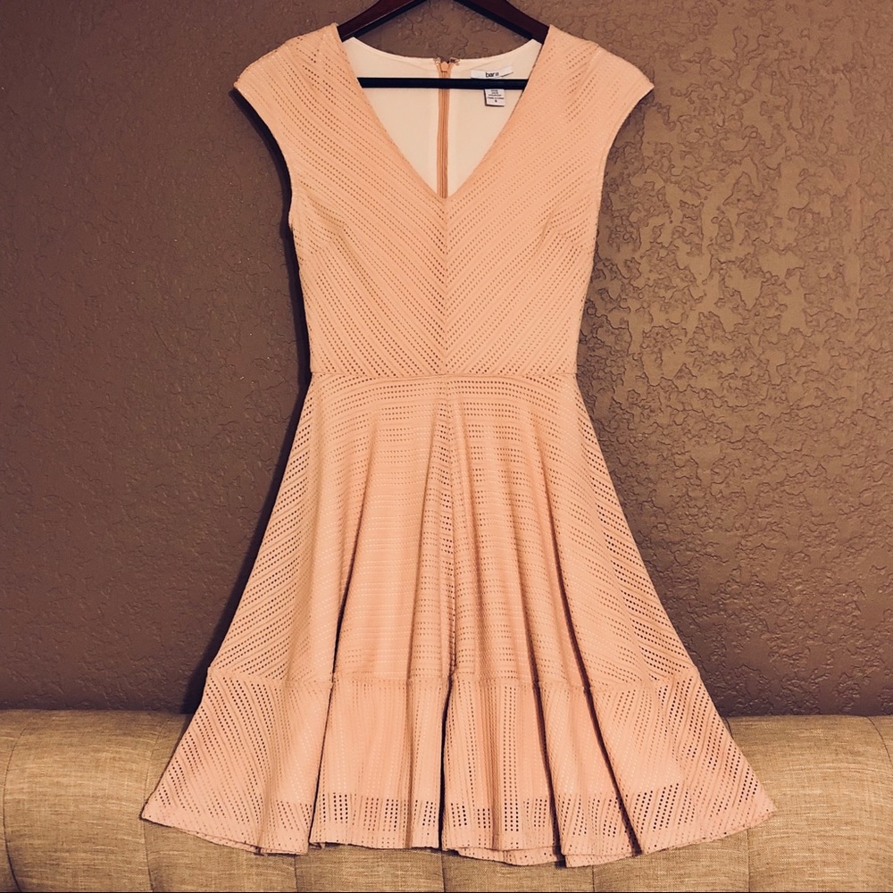 Bar III Pink Flare Dress | Size S